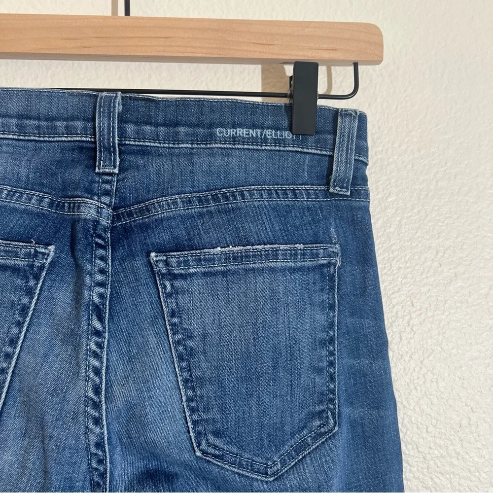 Current/Elliott Skinny Jeans, Size 25, Mid-Wash Denim - Picture 5 of 9